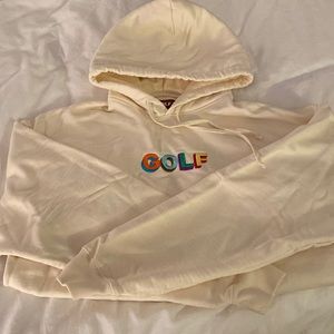 GOLF Wang cream hoodie